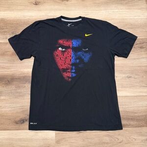 Nike Manny Pacquiao T Shirt Pac Man Equality Valor Truth Dri Fit MP Mens L